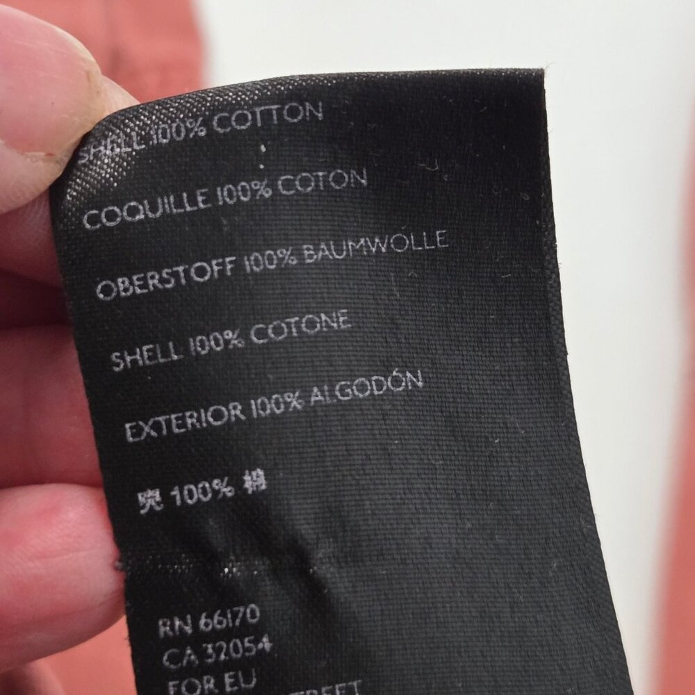 Free People Size S Cotton Platoon Cargo Pants In Red Rust Elastic Waistband - Picture 14 of 16